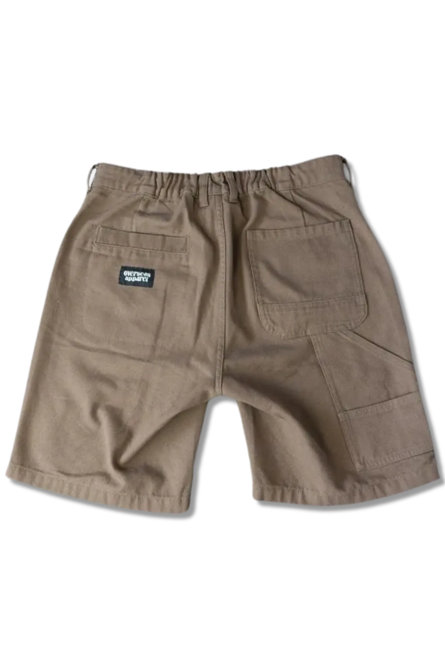 Braune Sommer-Essentials Carpenter Shorts